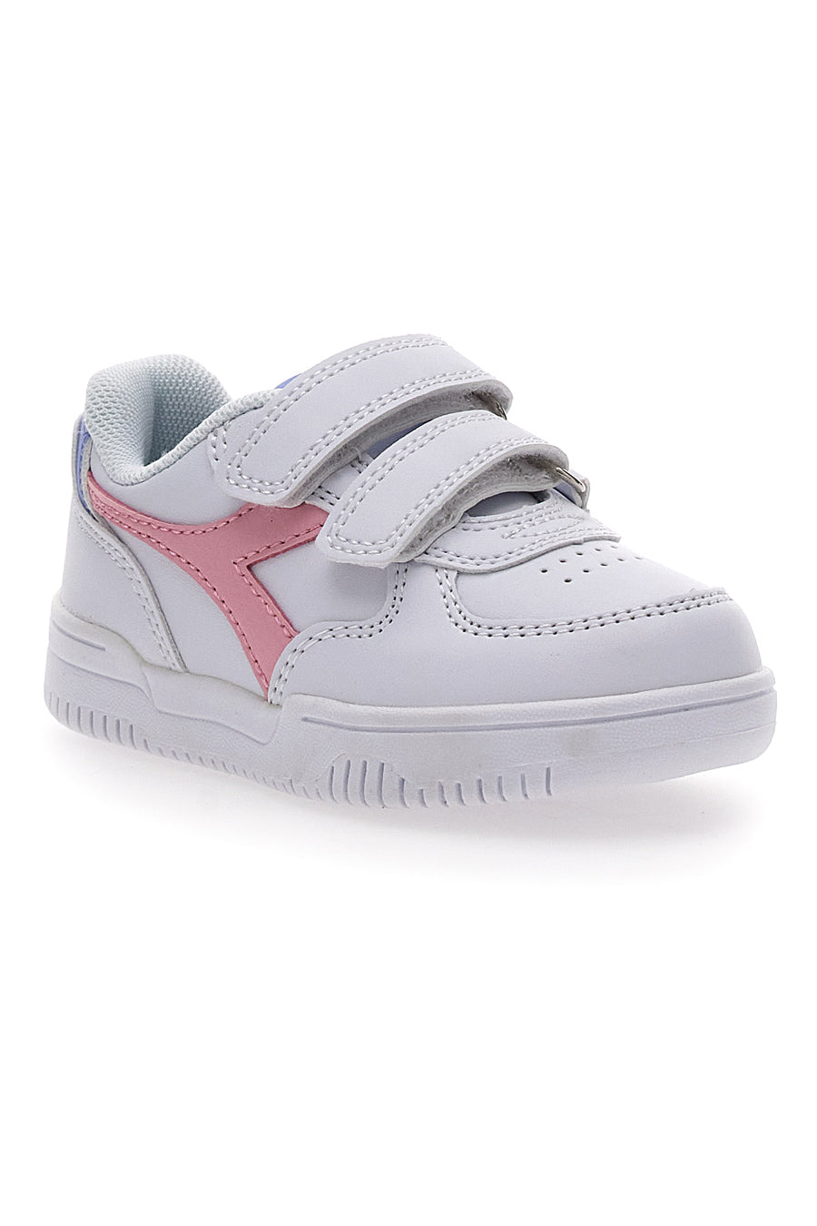 Sneakers Primi Passi Bianche con Velcro Diadora Raptor Low TD