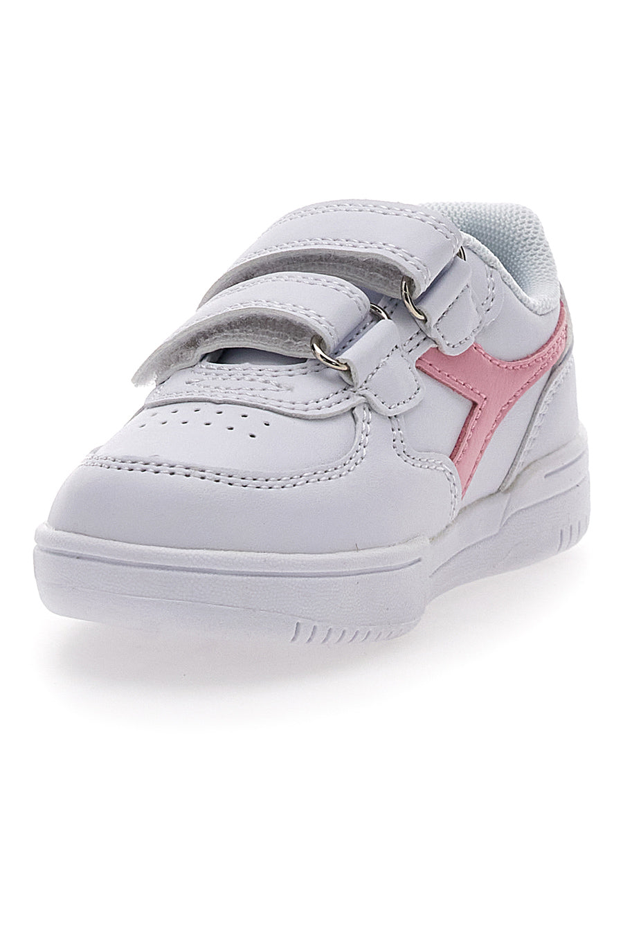 Sneakers Primi Passi Bianche con Velcro Diadora Raptor Low TD