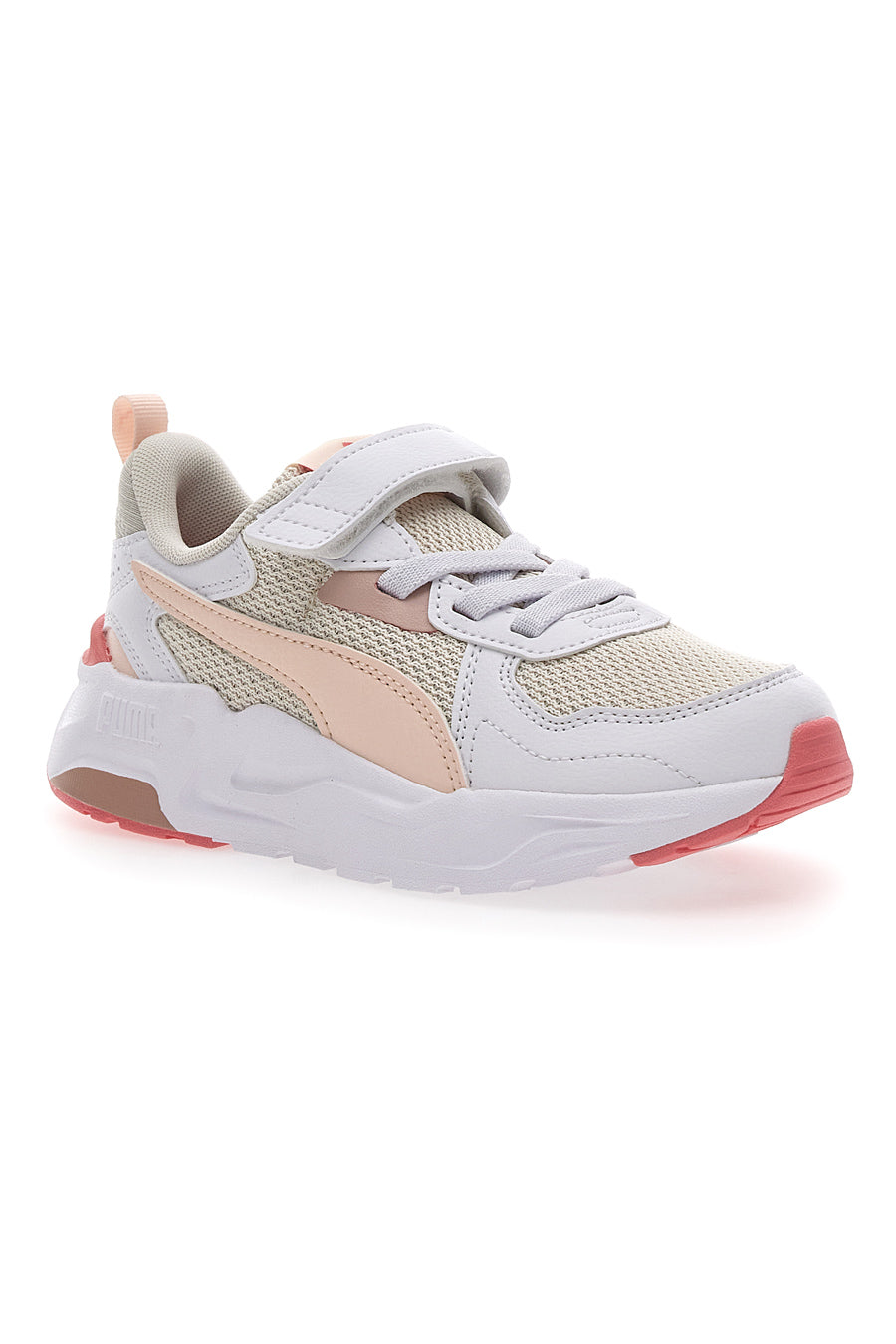 Sneakers Bianche da Bimbi Puma Trinity Lite AC+PS