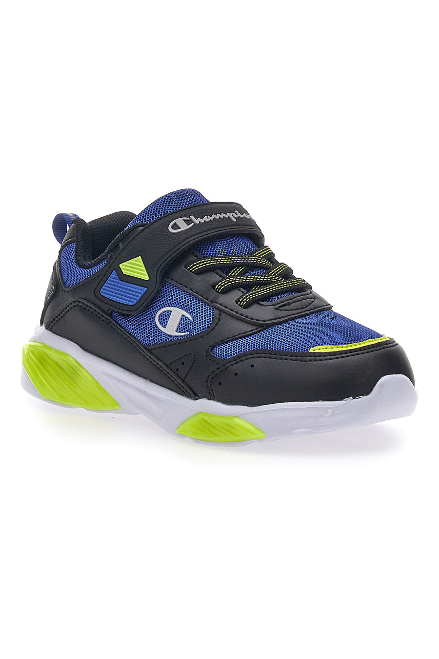 Sneakers Nere e Blu Con Luci Champion Wave B PS