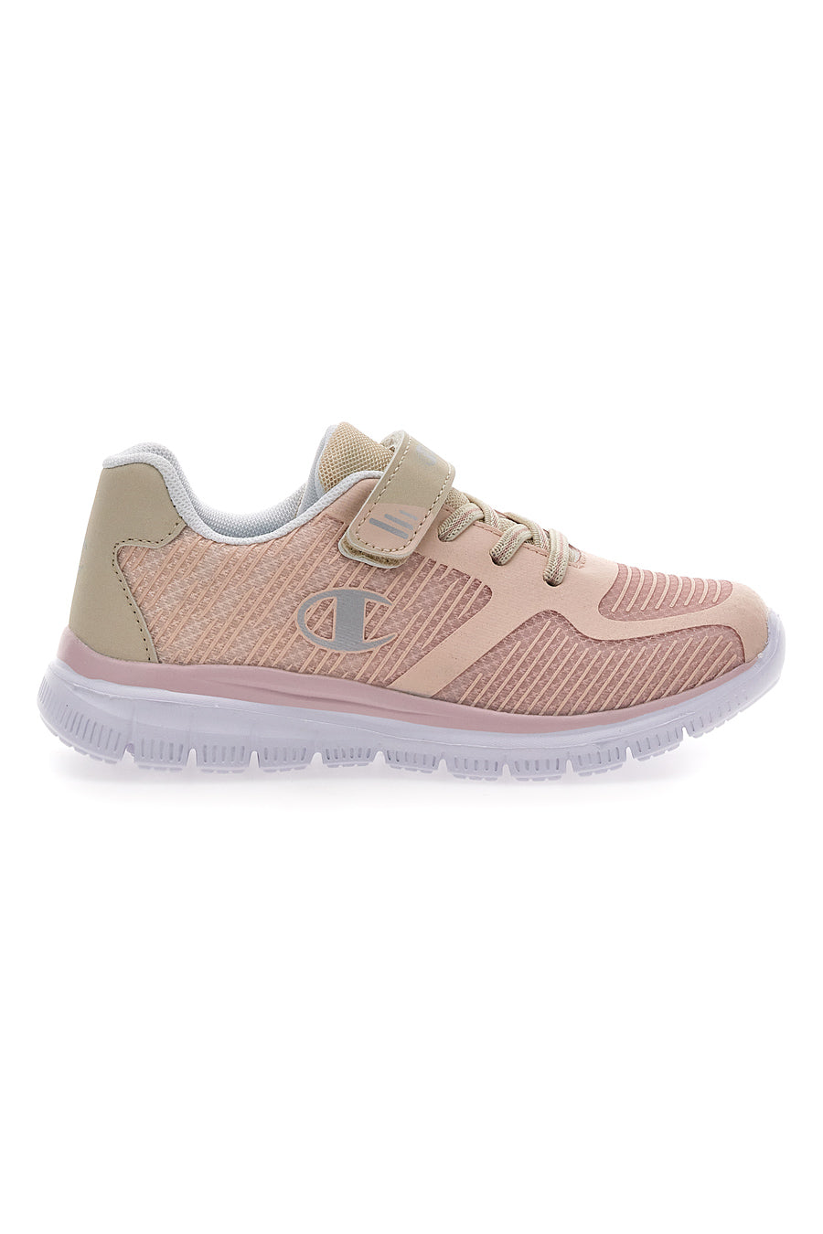 Sneakers Rosa Con Strappo in Velcro Champion Runway G Ps