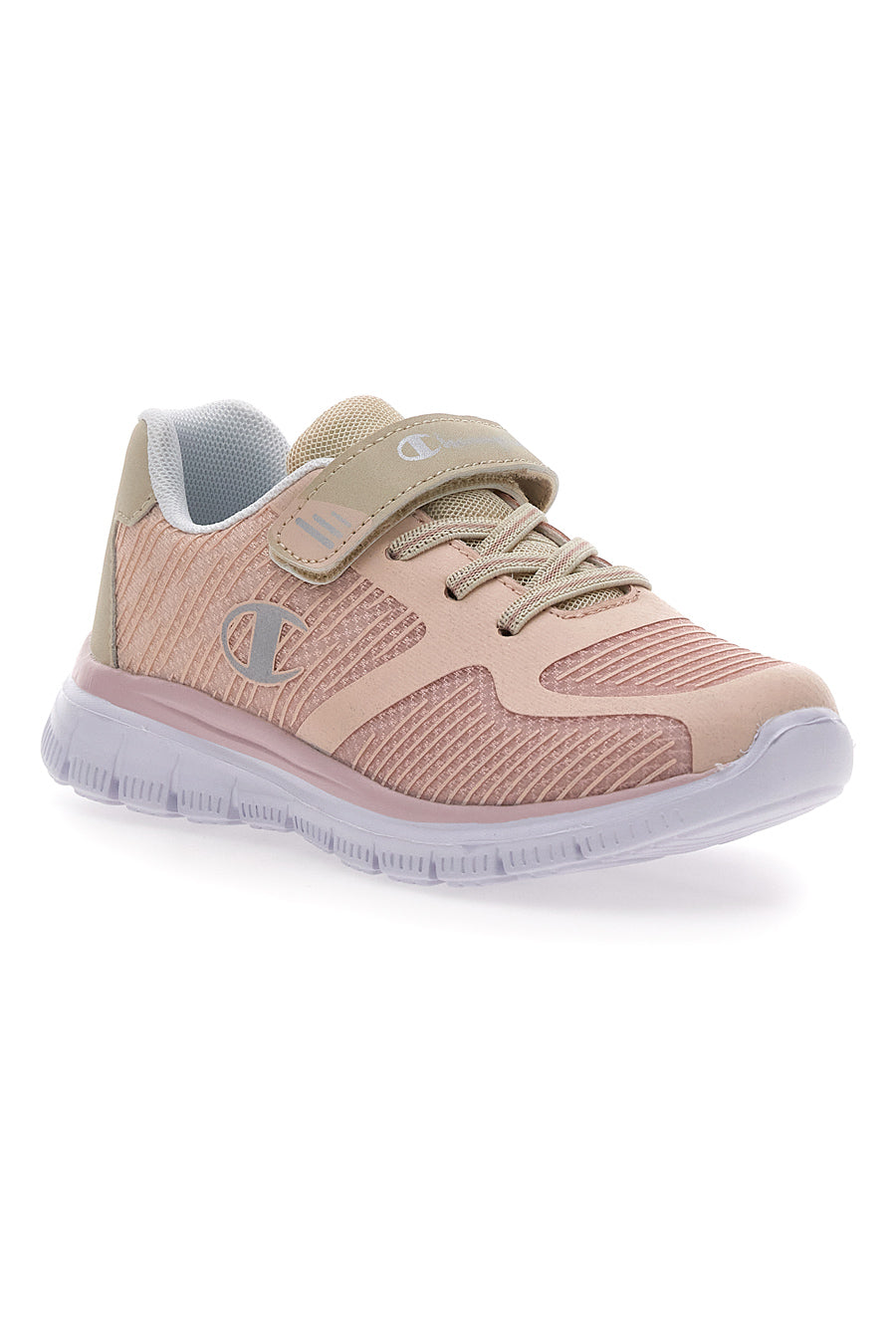 Sneakers Rosa Con Strappo in Velcro Champion Runway G Ps