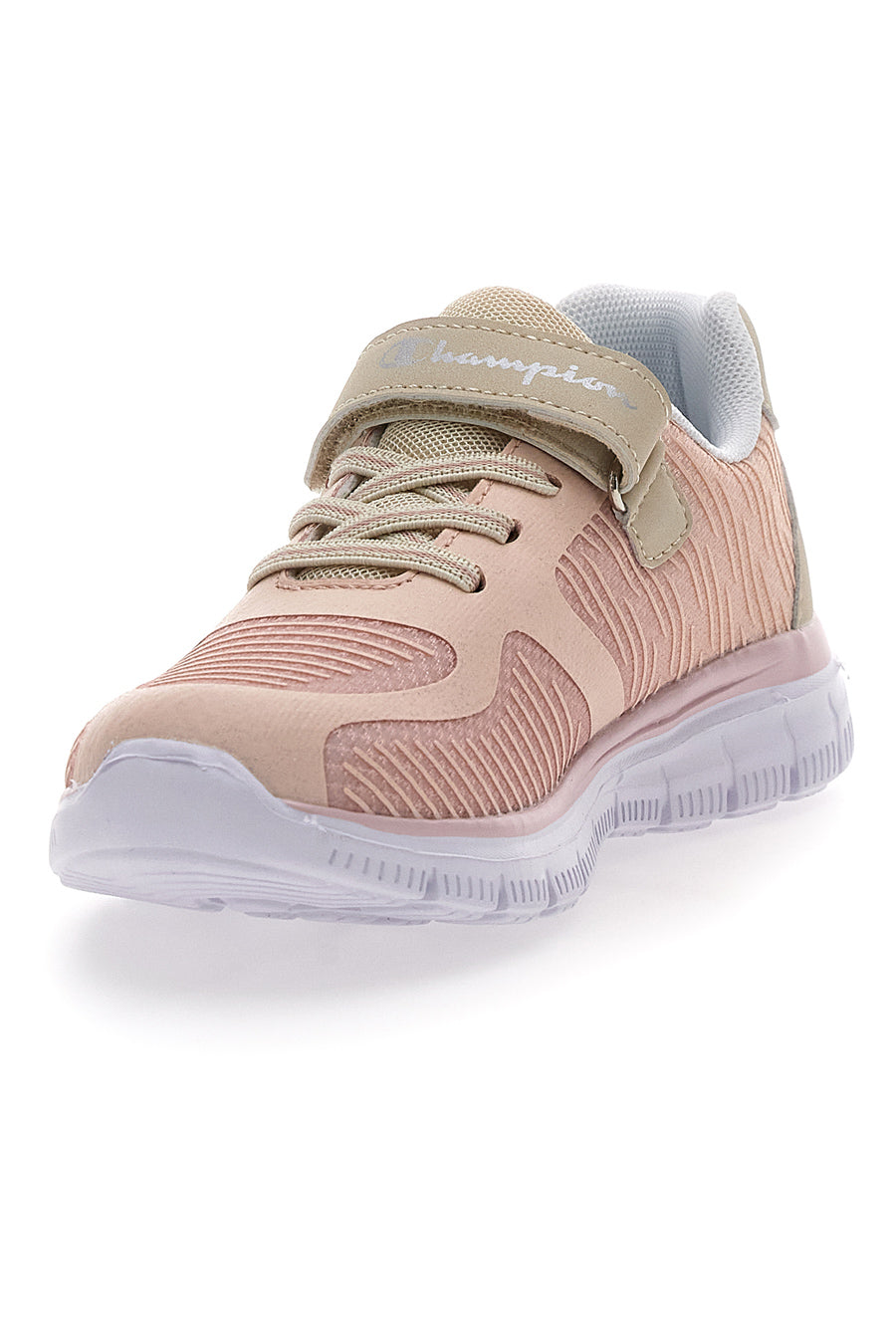 Sneakers Rosa Con Strappo in Velcro Champion Runway G Ps