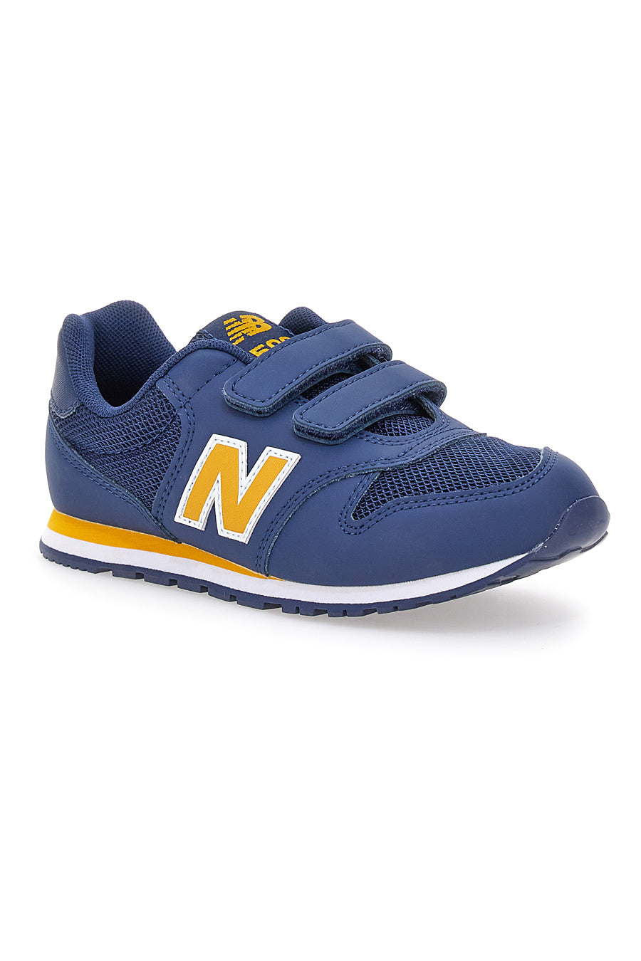 Sneakers Blu e Gialle con Doppio Strap New Balance 500