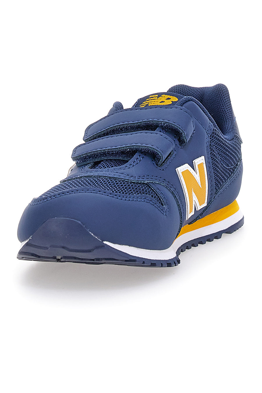 Sneakers Blu e Gialle con Doppio Strap New Balance 500