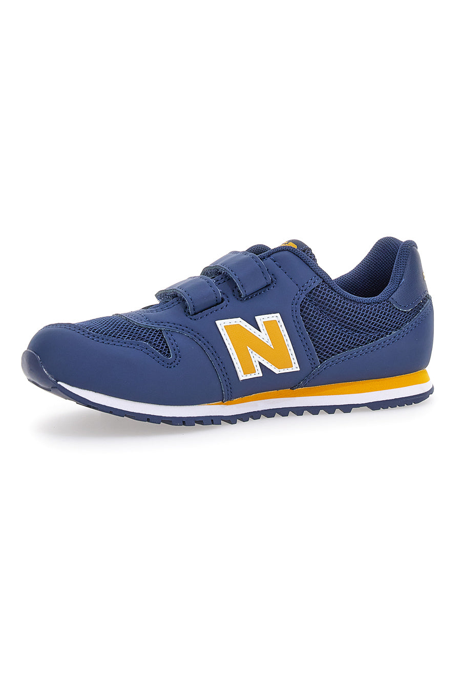 Sneakers Blu e Gialle con Doppio Strap New Balance 500