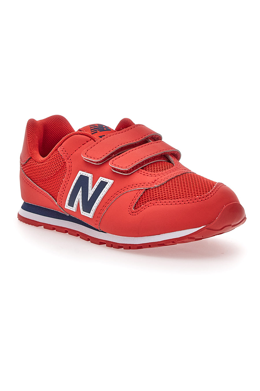 Sneakers Rosse Con Strappi In Velcro New Balance PV500CRN