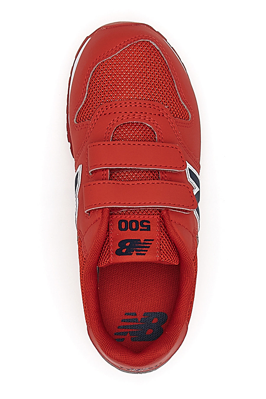 Sneakers Rosse Con Strappi In Velcro New Balance PV500CRN