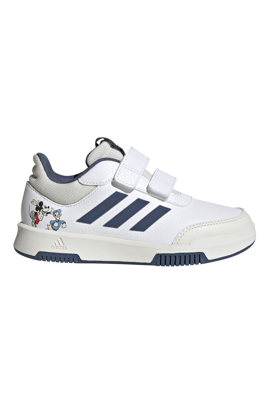 Weiße Turnschuhe mit Klettverschluss Adidas Tensaur Sport Mickey CF K