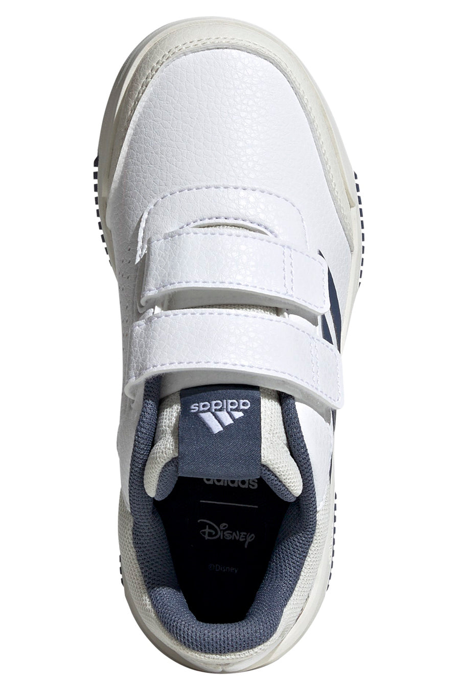 Weiße Turnschuhe mit Klettverschluss Adidas Tensaur Sport Mickey CF K