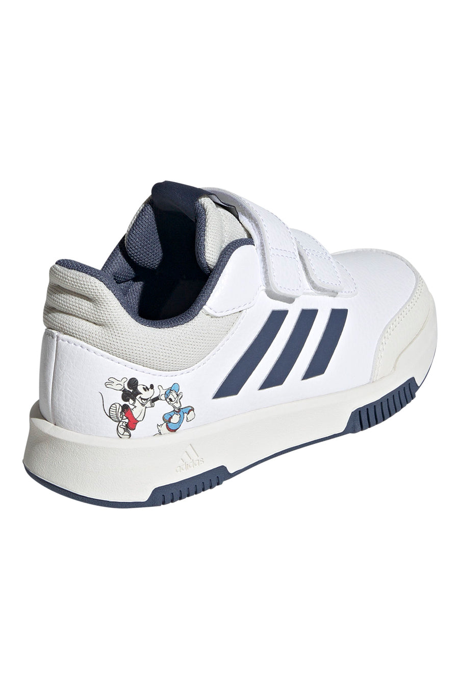 Weiße Turnschuhe mit Klettverschluss Adidas Tensaur Sport Mickey CF K