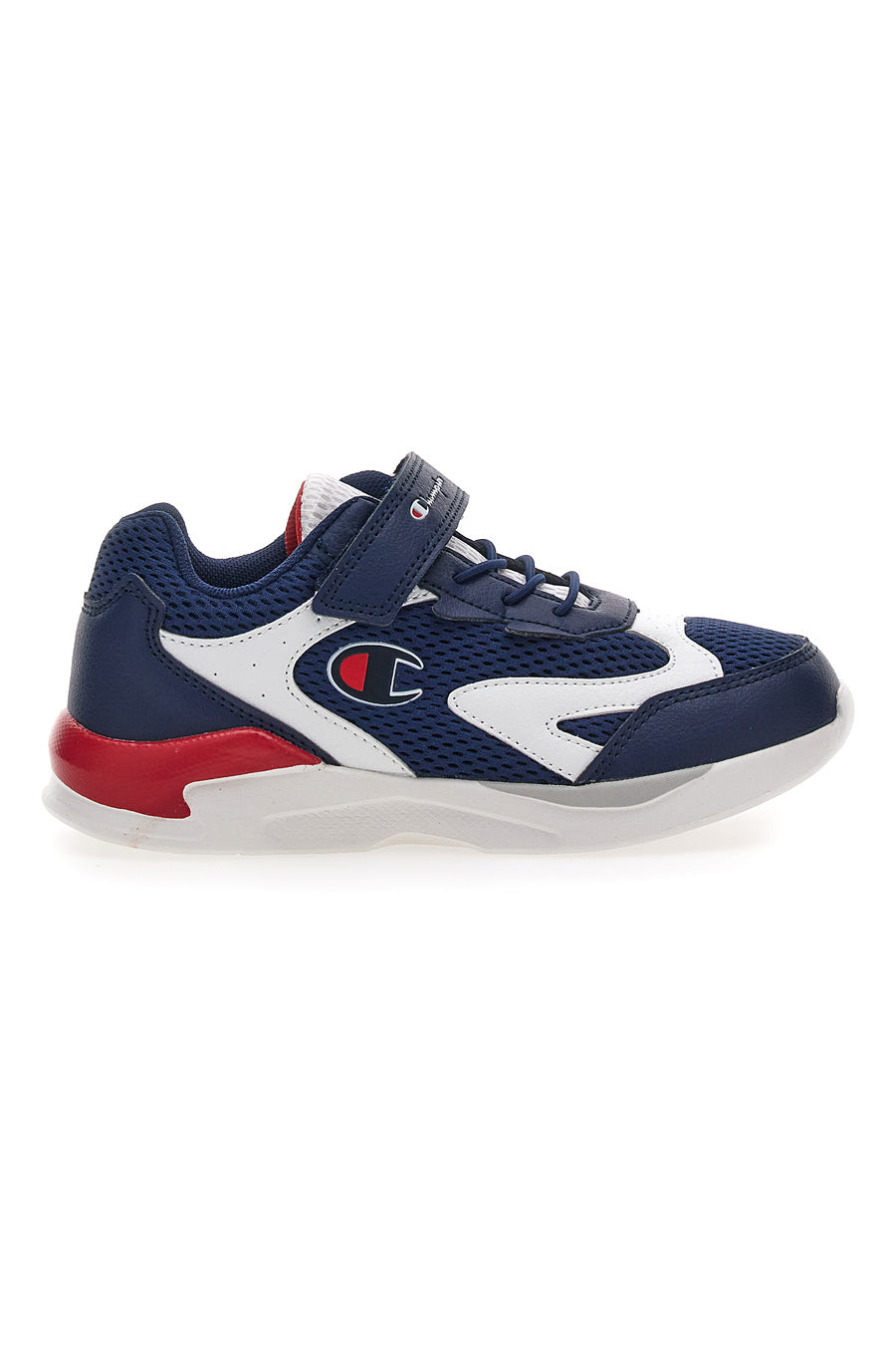 Sneakers Bianche e Blu Champion Low Cut Shoe Fast R.B PS