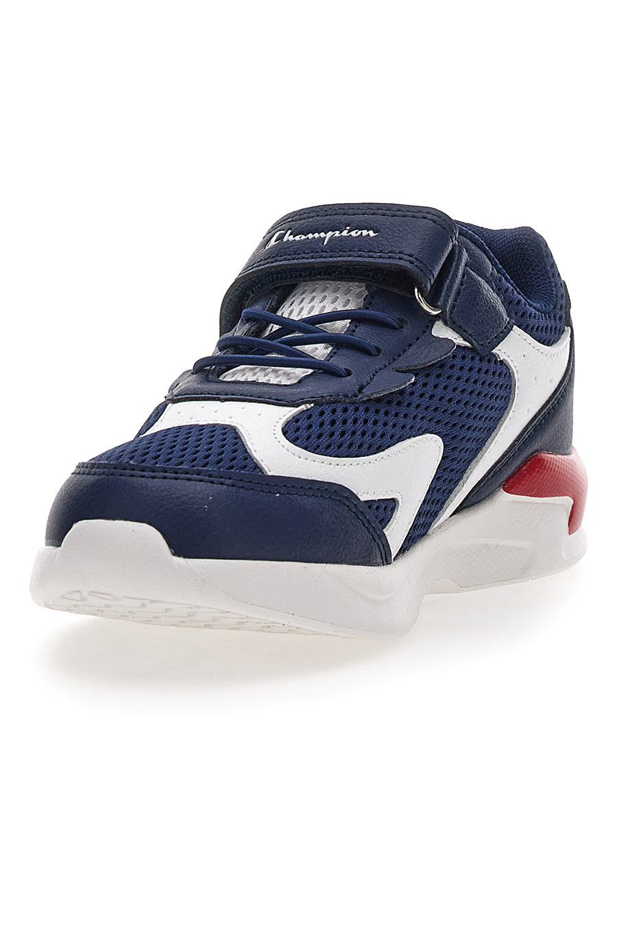 Sneakers Bianche e Blu Champion Low Cut Shoe Fast R.B PS