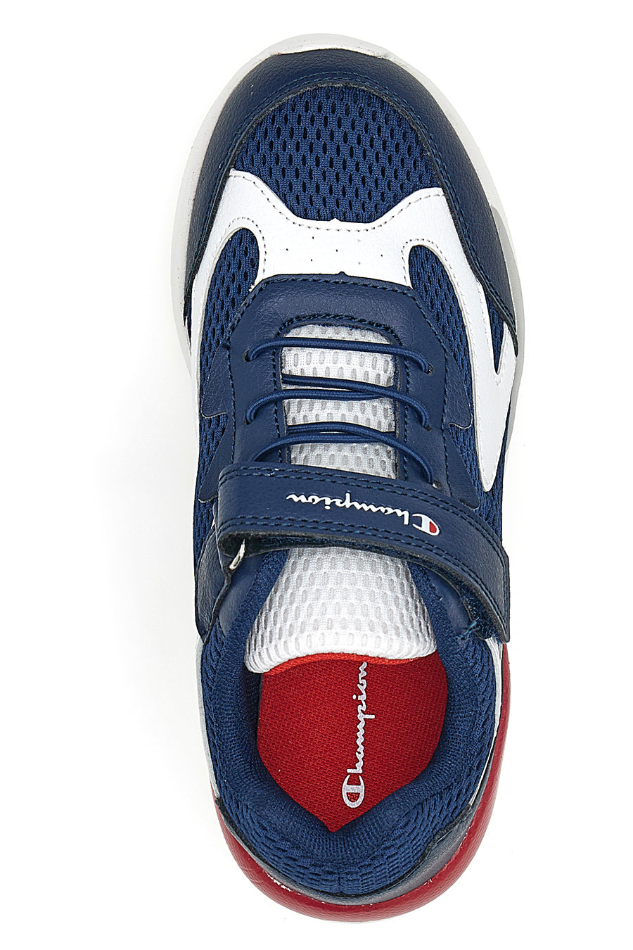 Sneakers Bianche e Blu Champion Low Cut Shoe Fast R.B PS