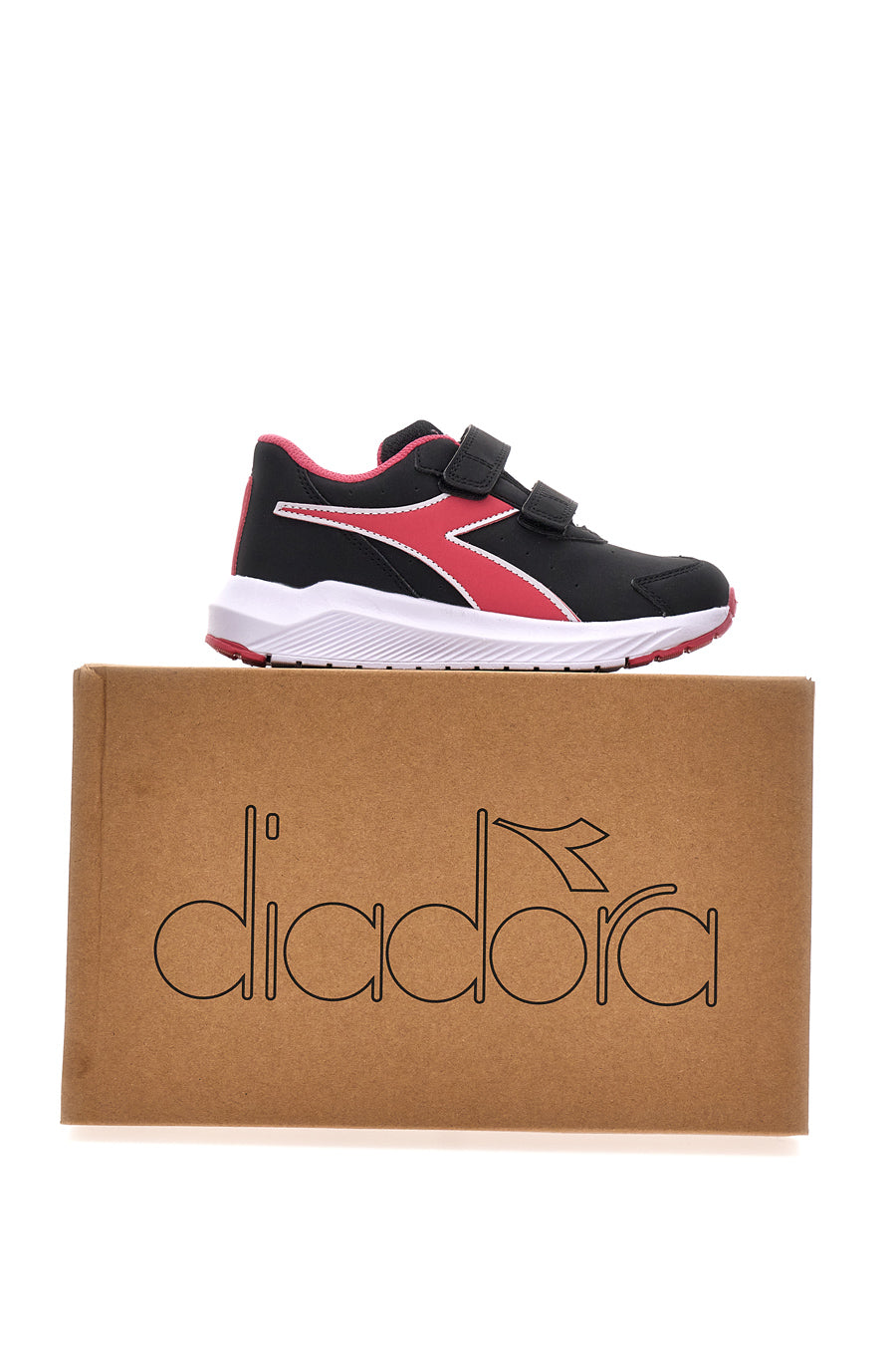 Sneakers Nere e Rosa Con Strappi In Velcro DIADORA FALCON 4 SL JR V