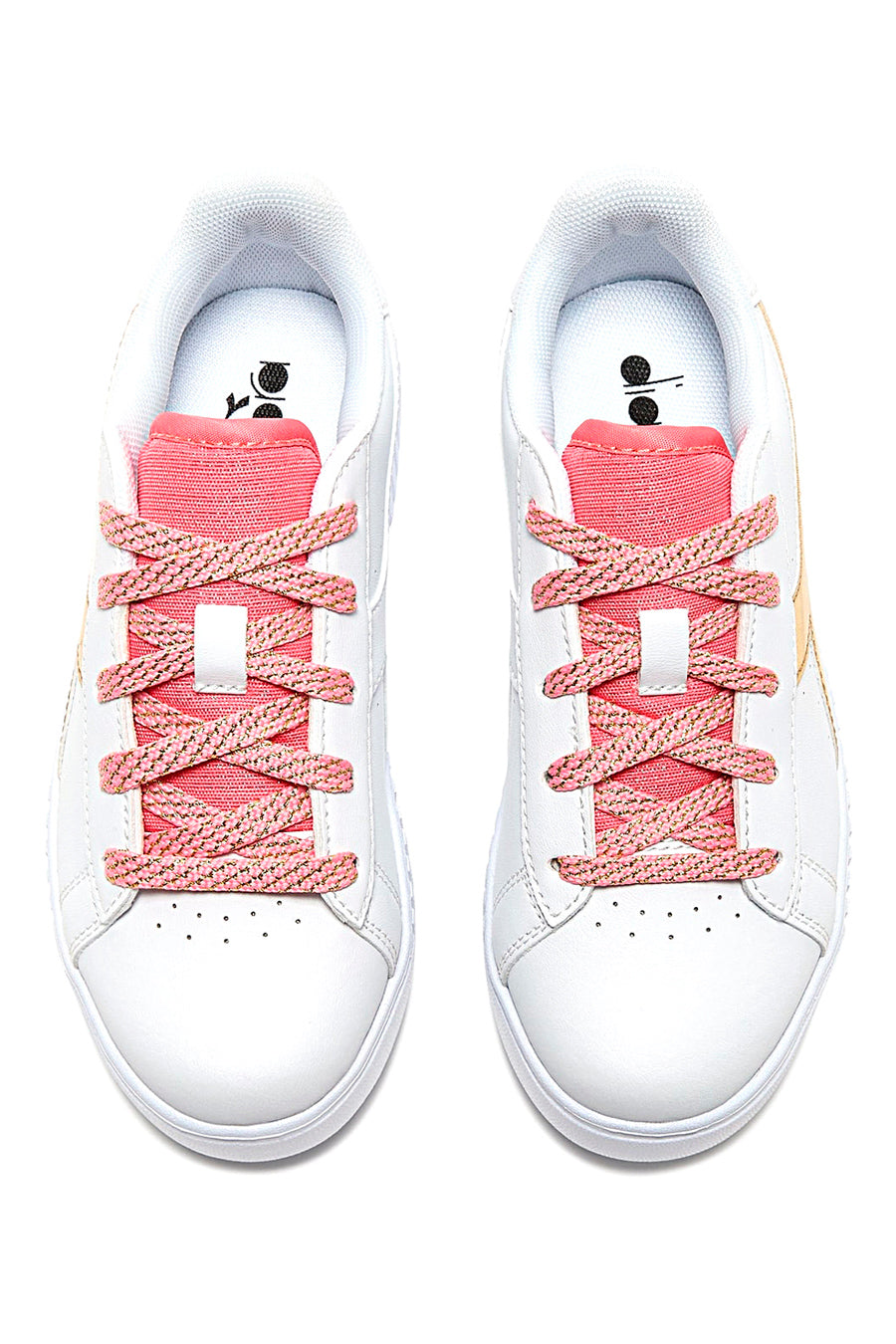 Sneakers Bianche e Rosa DIADORA GAME STEP P PS GLITCH