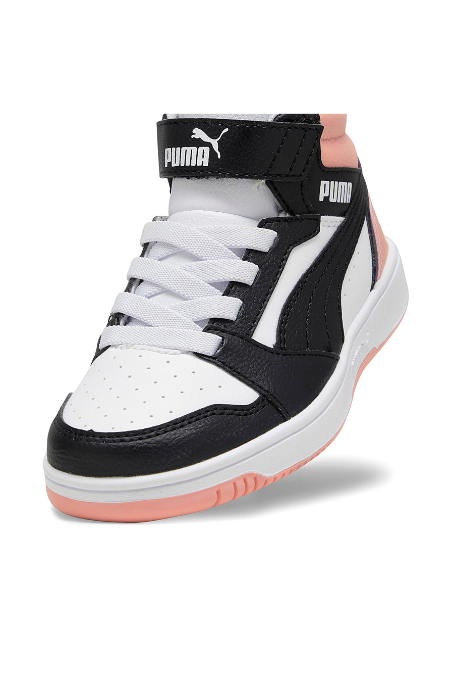 Sneakers Bianche e Nere Puma Rebound V6 Mid Ac+Ps