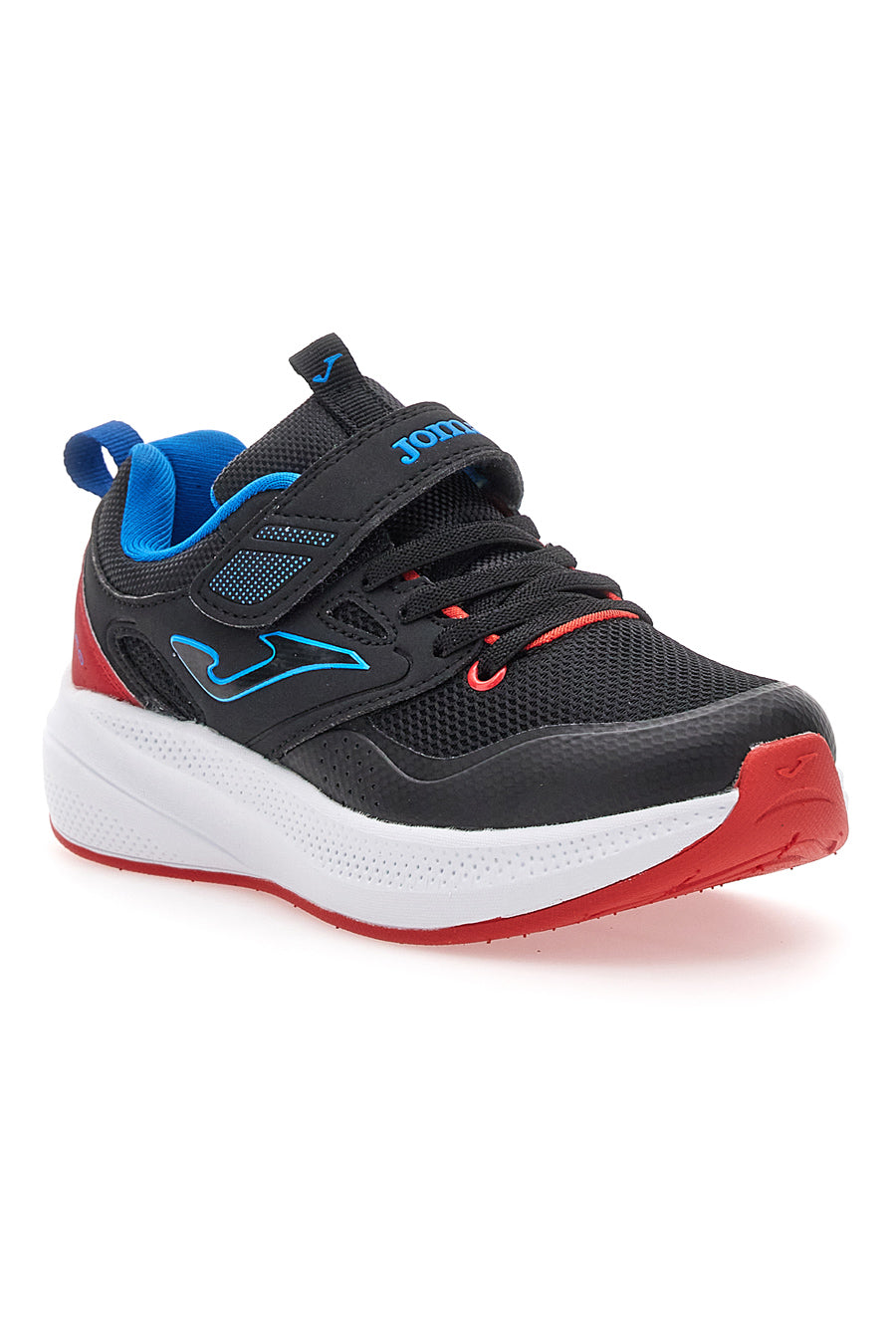 Sneakers Sportive Nere Con Velcro Joma Ferro JR 2429