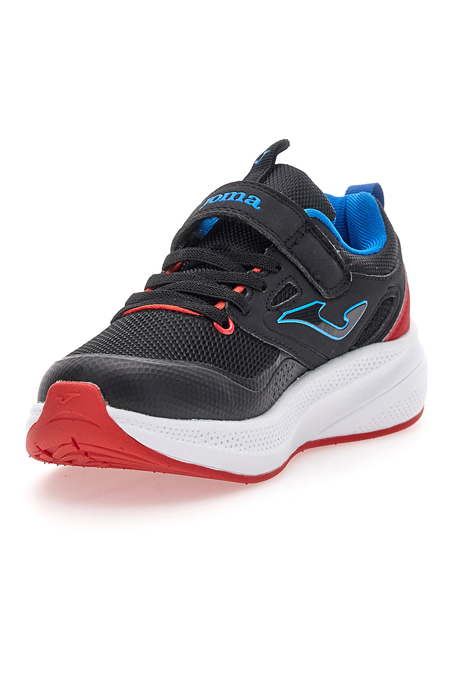 Sneakers Sportive Nere Con Velcro Joma Ferro JR 2429