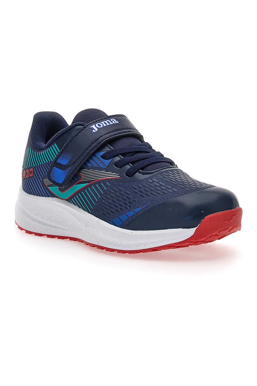 Blaue Joma JR30 2403-Sneaker mit Abreißmustern