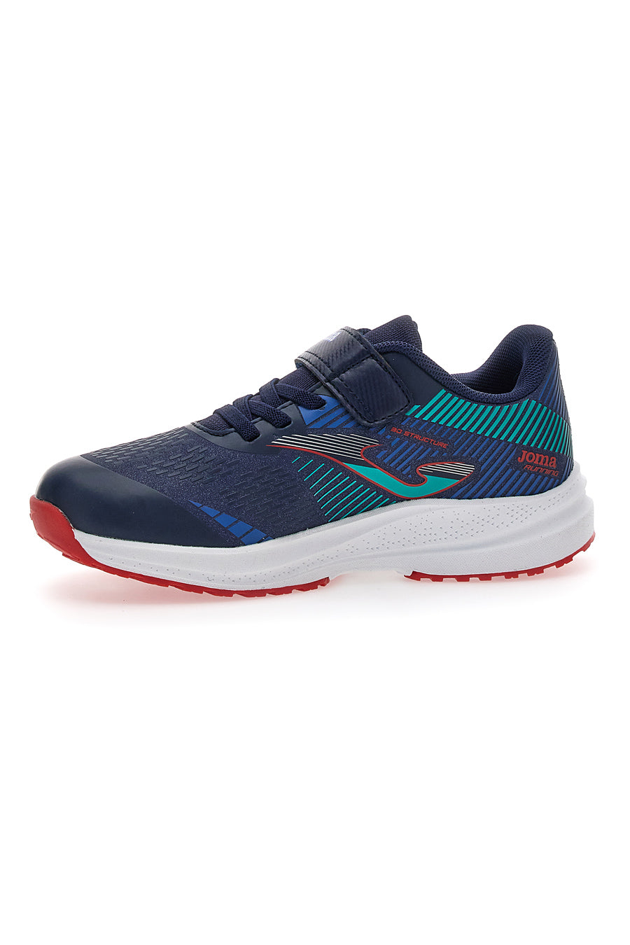 Blaue Joma JR30 2403-Sneaker mit Abreißmustern