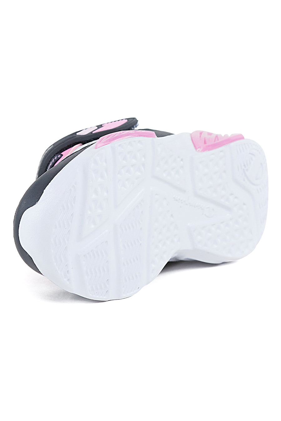 Sneakers Bianche Nere e Rosa Con Luci Champion Wave Pu G Td