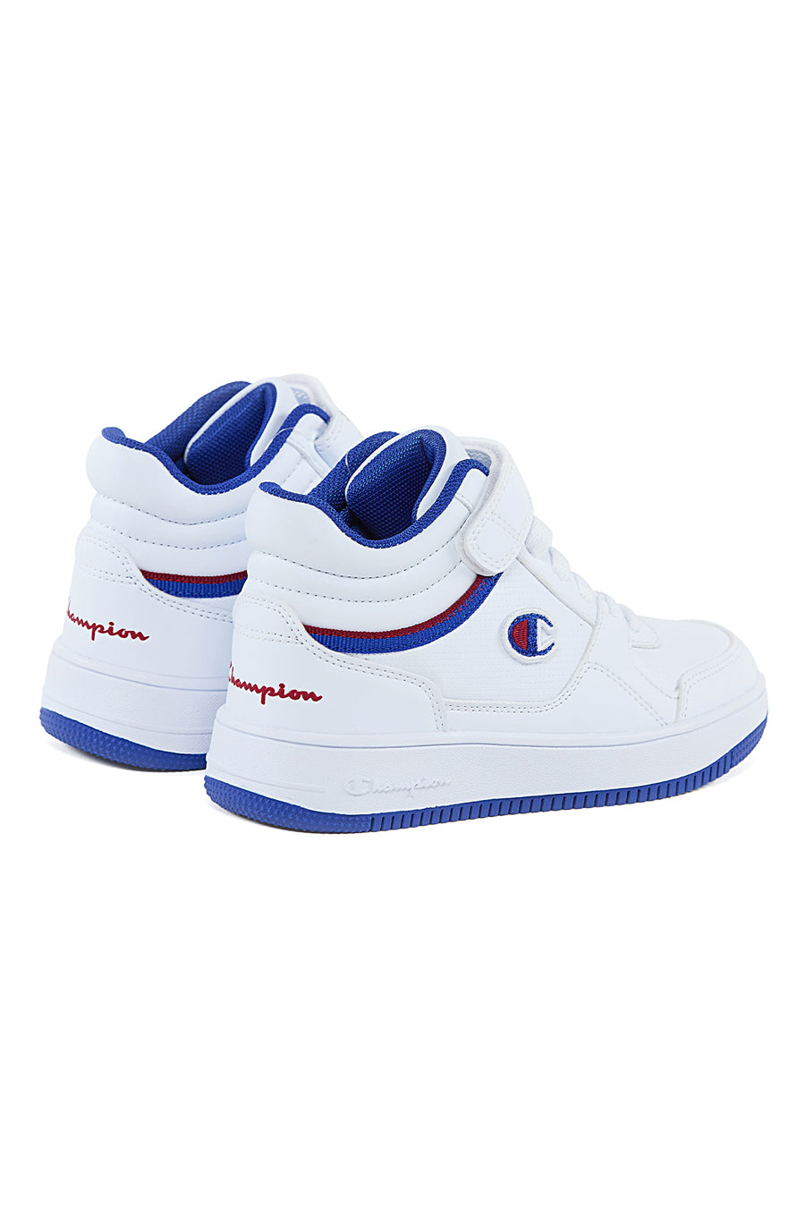 Sneakers Mid-Cut Bianche e Blu Champion RD18 MID B PS