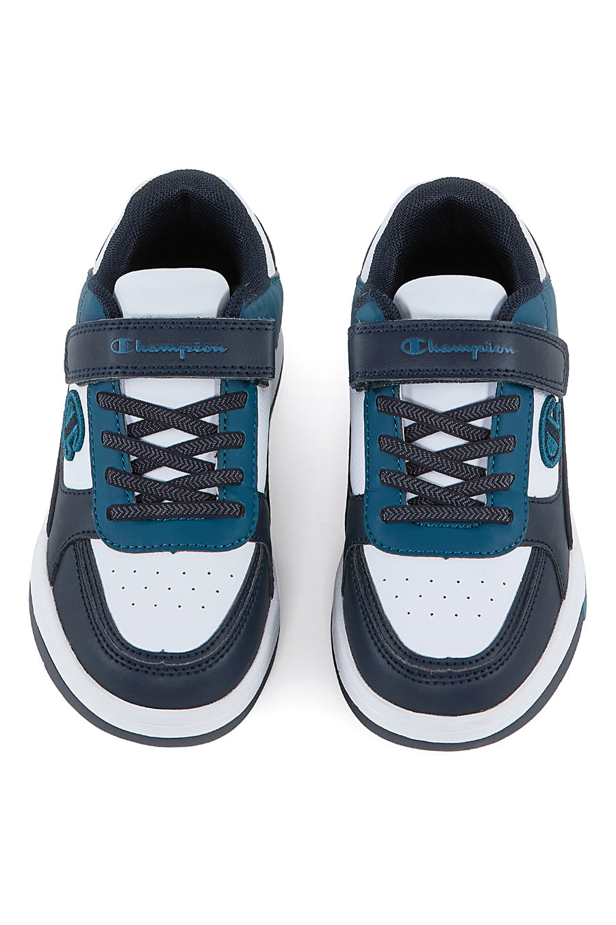 Sneakers Bianche e Blu Champion Rd18 Heritage B Ps