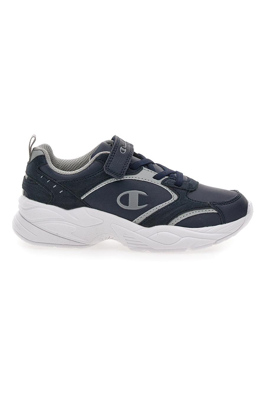 Sneakers navy con velcro champion count b ps