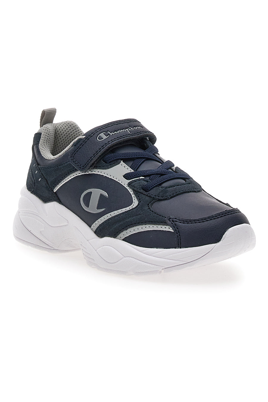 Sneakers navy con velcro champion count b ps