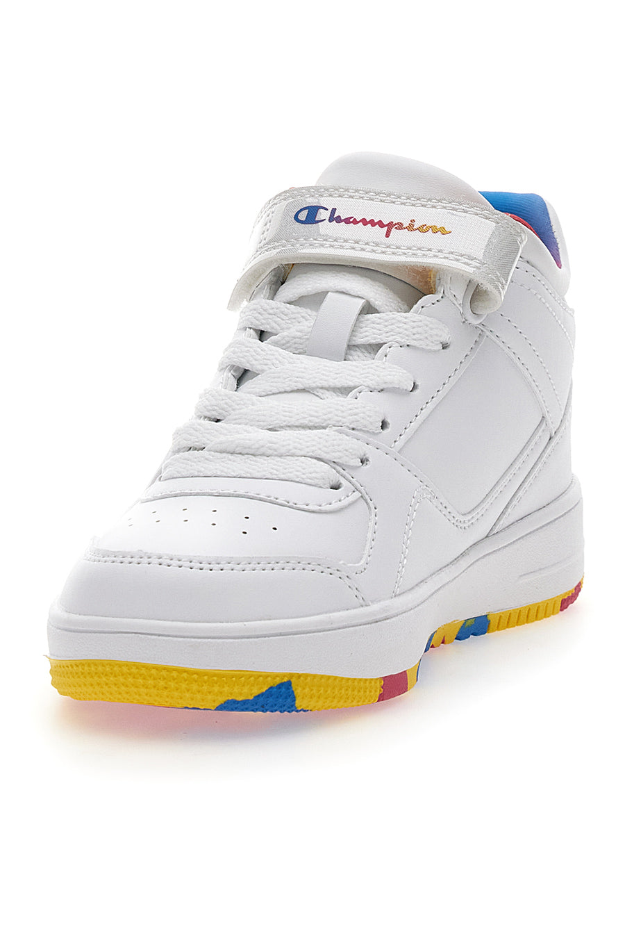 Sneakers Bianche e suola Multicolore Champion Rd18 Low G Ps