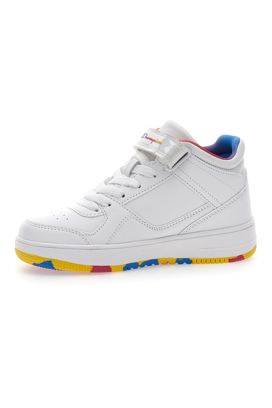 Sneakers Bianche e suola Multicolore Champion Rd18 Low G Ps