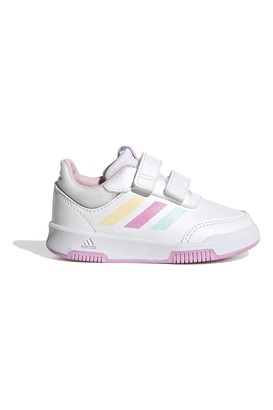 Scarpe Primi Passi bianche con dettagli multicolor e velcro ADIDAS TENSAUR SPORT 2.0 CF I