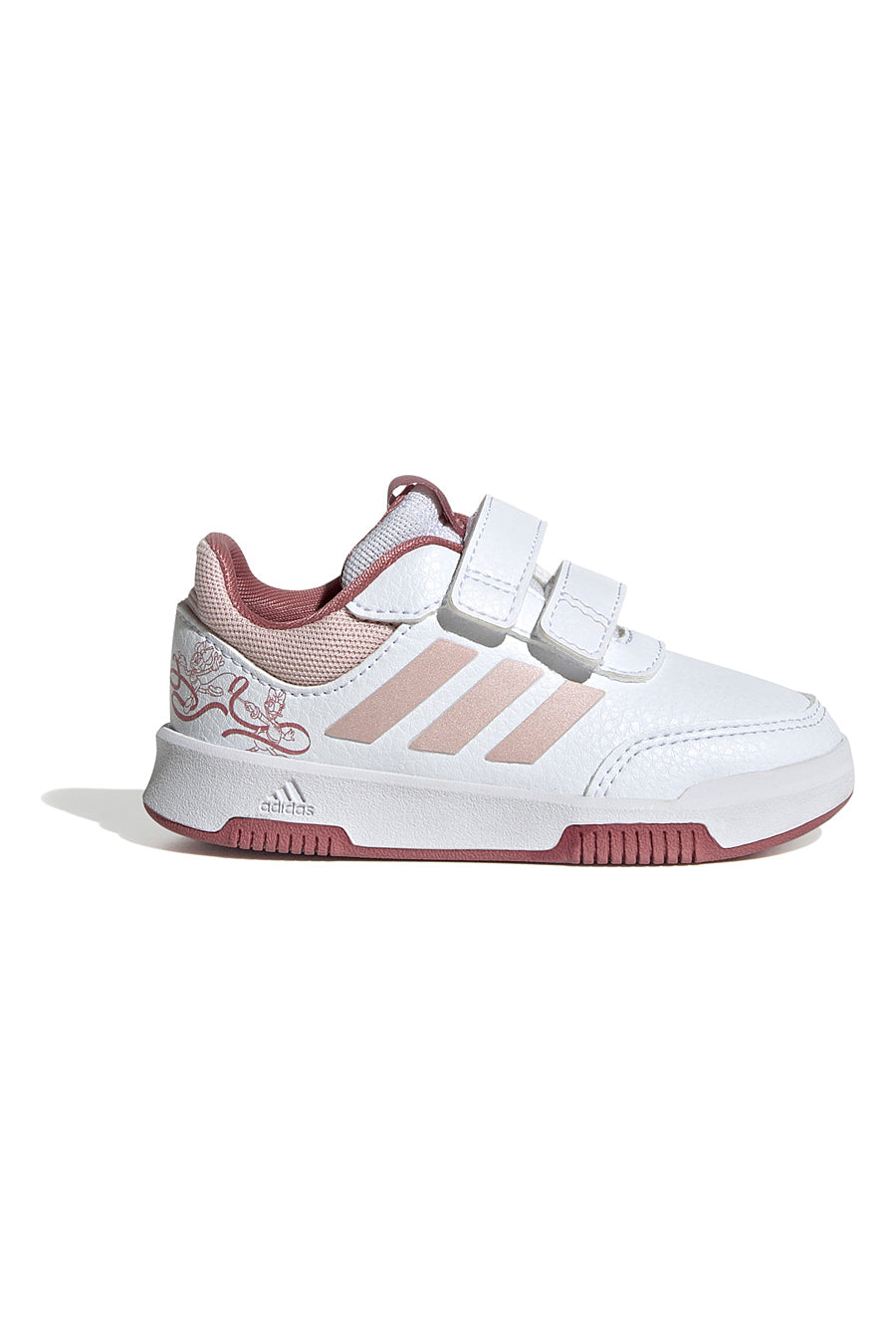 Sneakers bianche e rosa con velcro ADIDAS TENSAUR SPORT MINNIE CF I