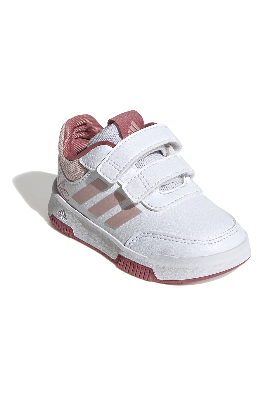 Sneakers bianche e rosa con velcro ADIDAS TENSAUR SPORT MINNIE CF I