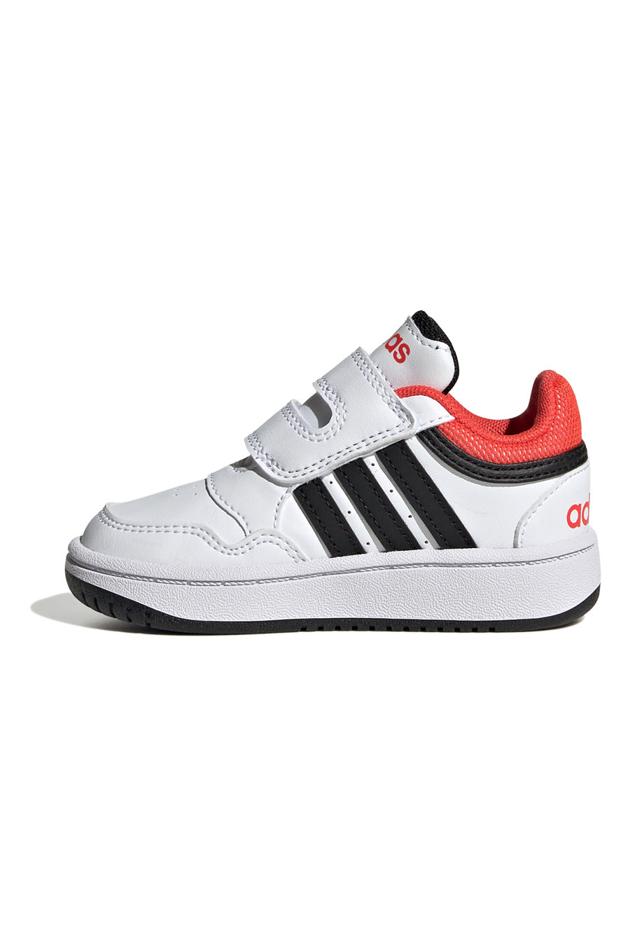 Snaekers bianche con velcro ADIDAS HOOPS 3.0