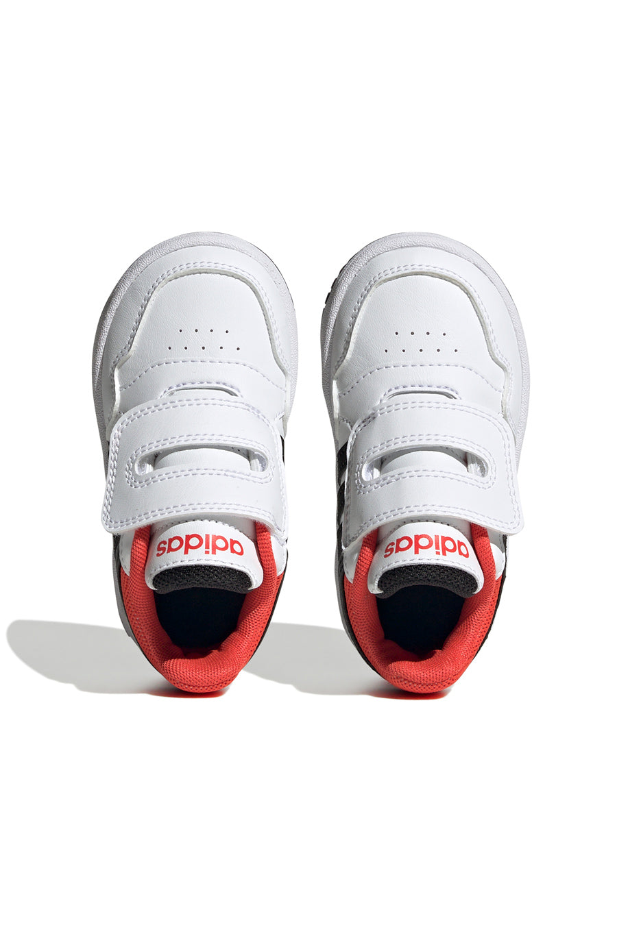 Snaekers bianche con velcro ADIDAS HOOPS 3.0