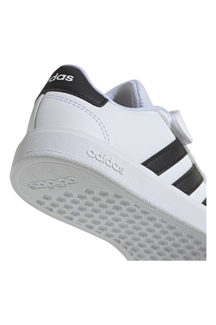 Sneakers con velcro bianche Adidas GRAND COURT 2.0 EL C