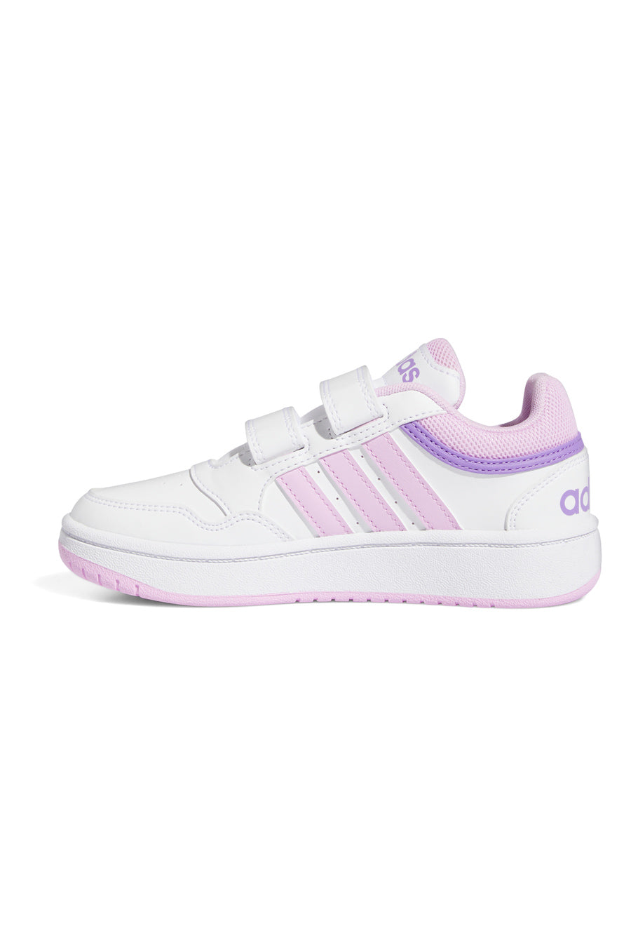 Sneakers bianche con velcro Adidas HOOPS 3.0 CF C