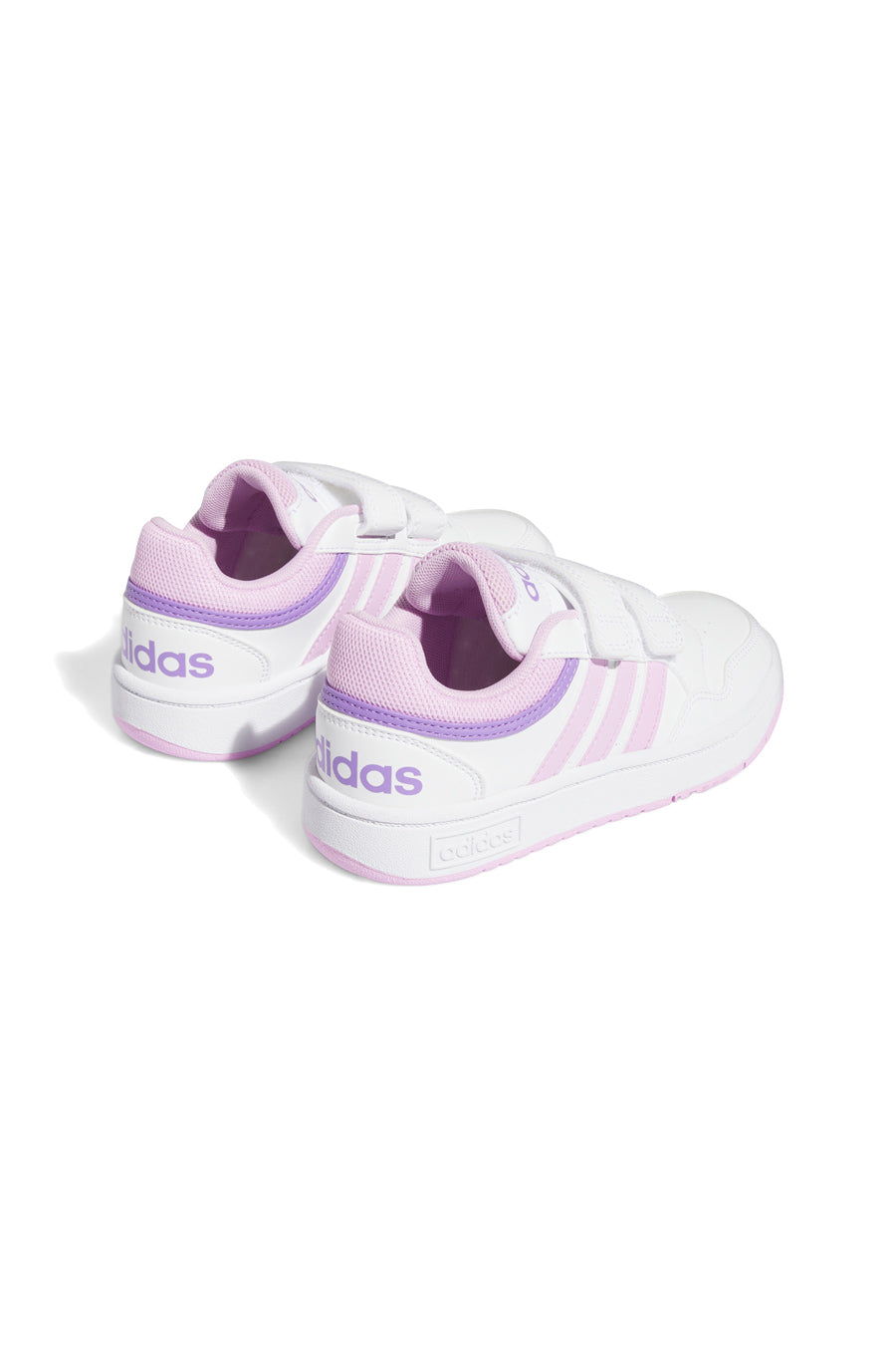 Sneakers bianche con velcro Adidas HOOPS 3.0 CF C