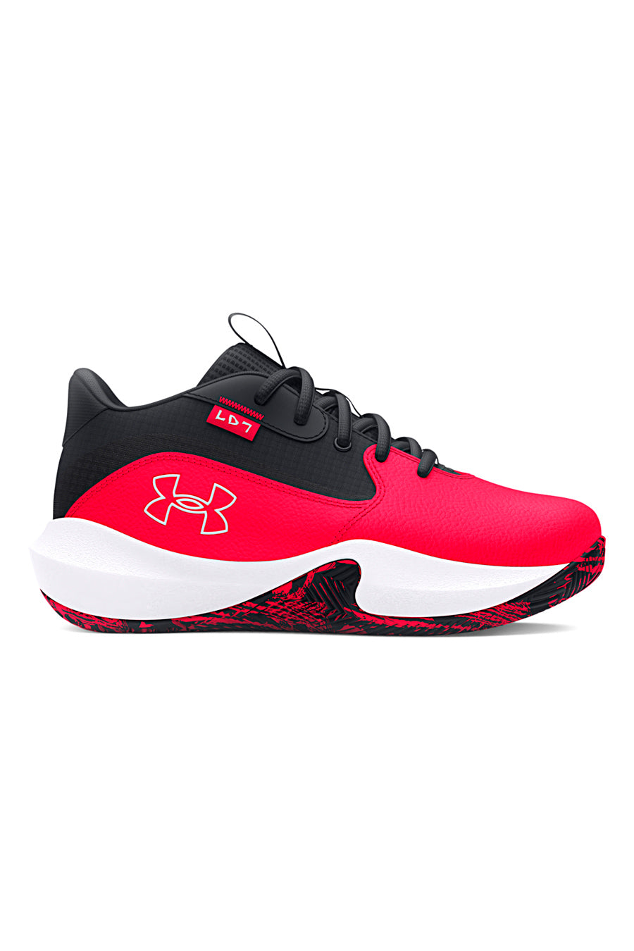 UNDER ARMOUR PS Lockdown 7 rote Basketballschuhe