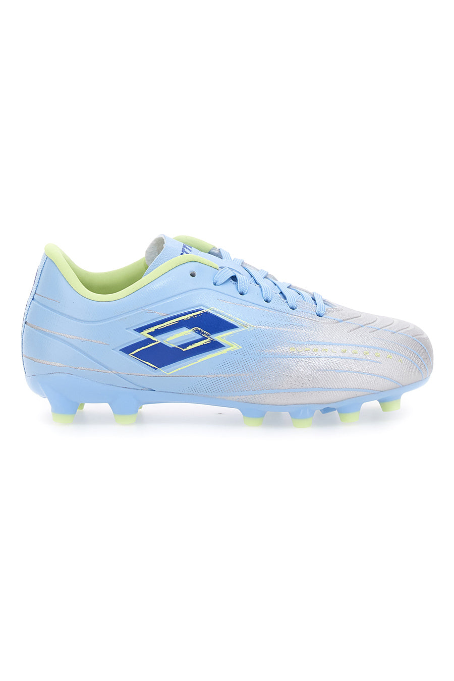 Scarpe da Calcio Argento e Blu LOTTO SOLISTA 700 IX FG JR