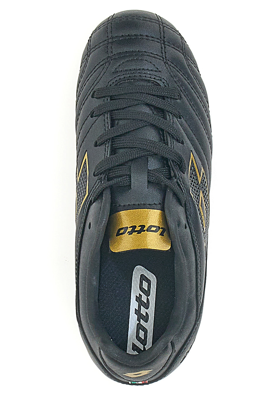 Scarpe da Calcio nere Lotto Stadio 705 Fg Jr