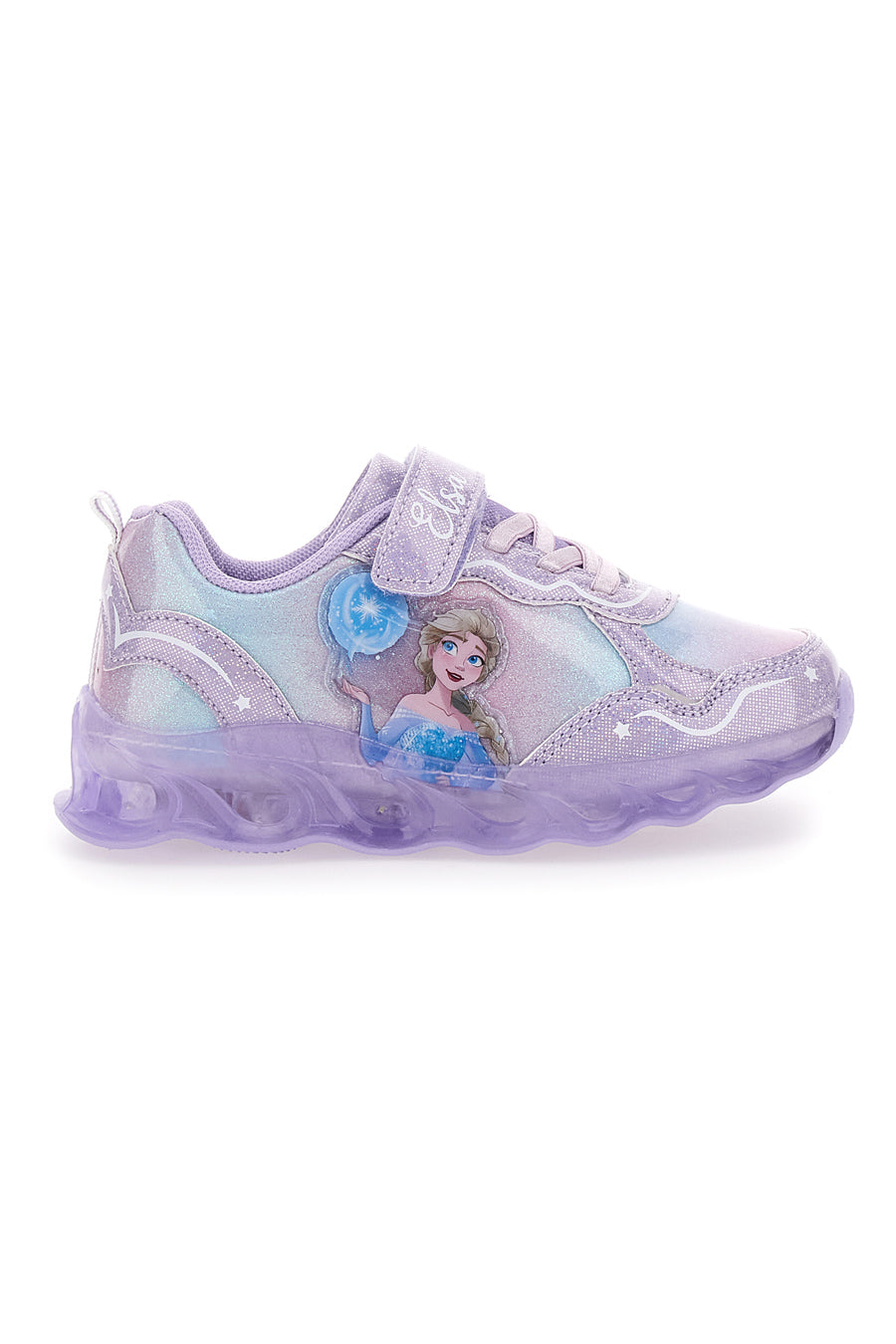 Sneakers bianche con strappi e luci DISNEY FROZEN D4310604S