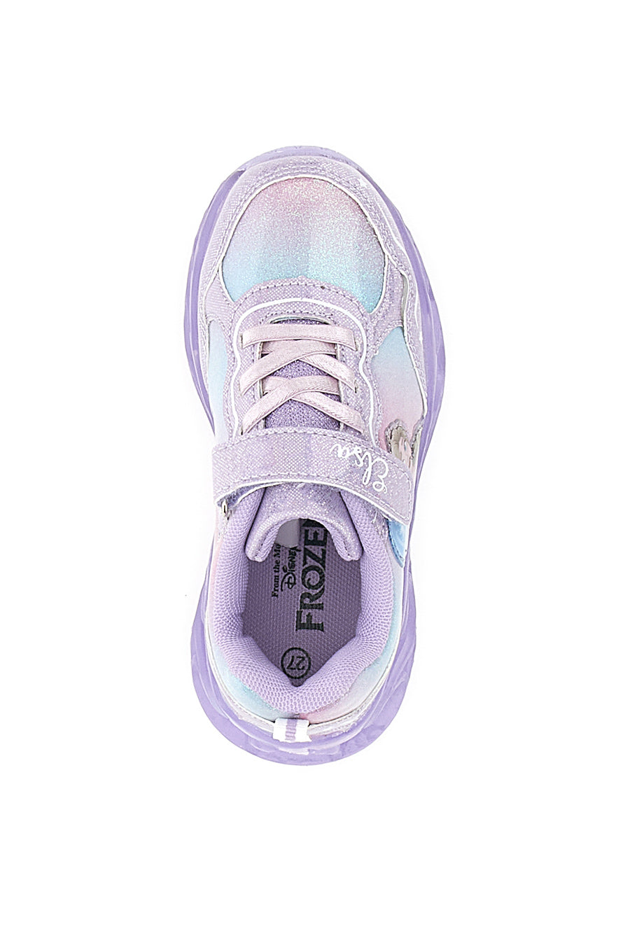 Sneakers bianche con strappi e luci DISNEY FROZEN D4310604S