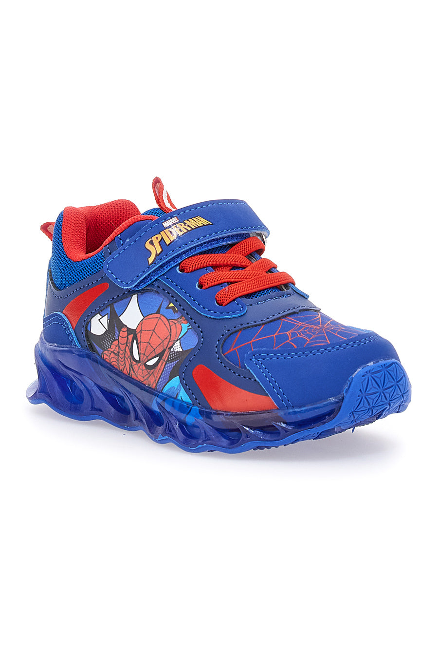 Blaue und rote Turnschuhe mit Lichtern Disney Spiderman R1310521S