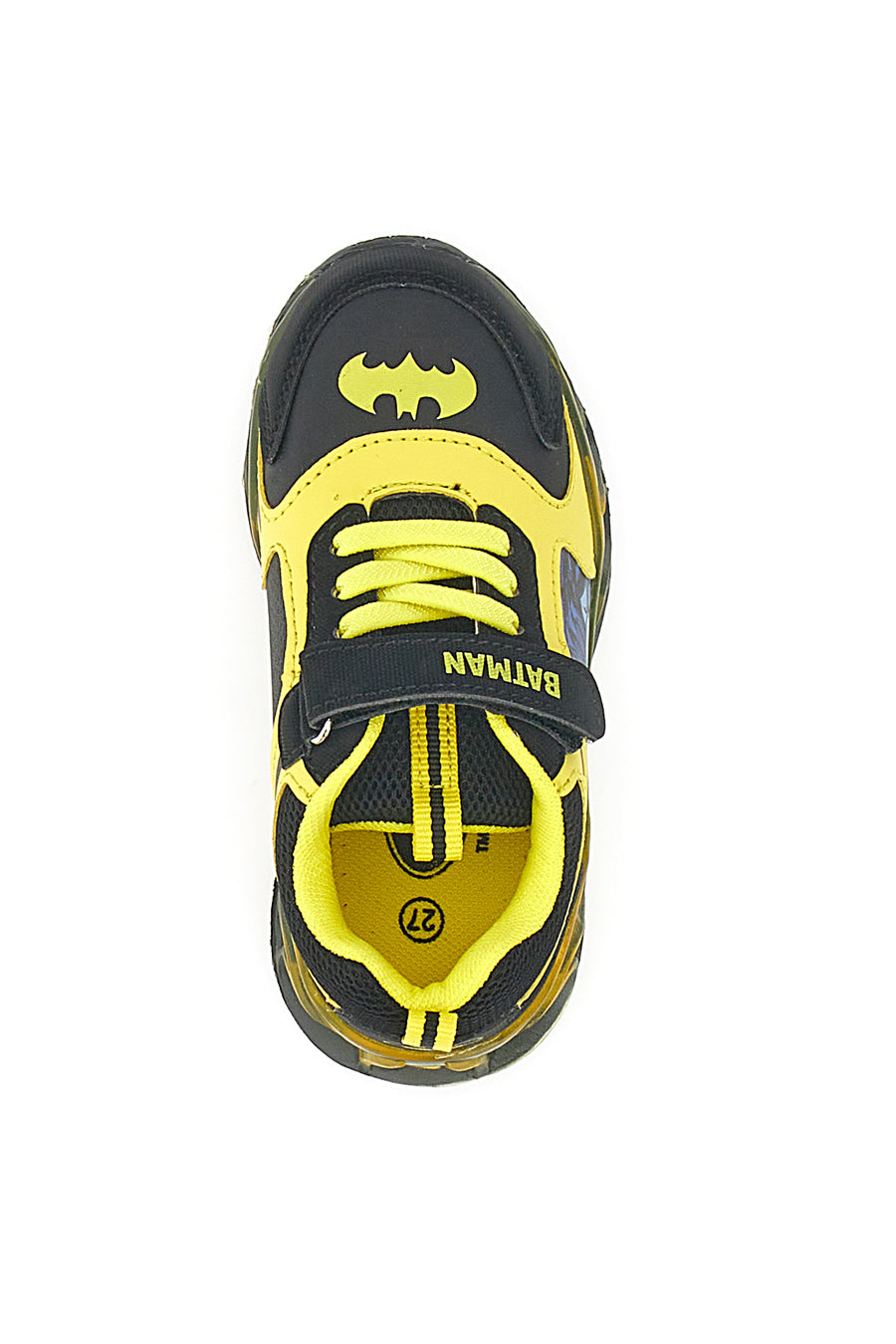 Sneakers Nere e Gialle Con Luci Disney Batman 1020193S01