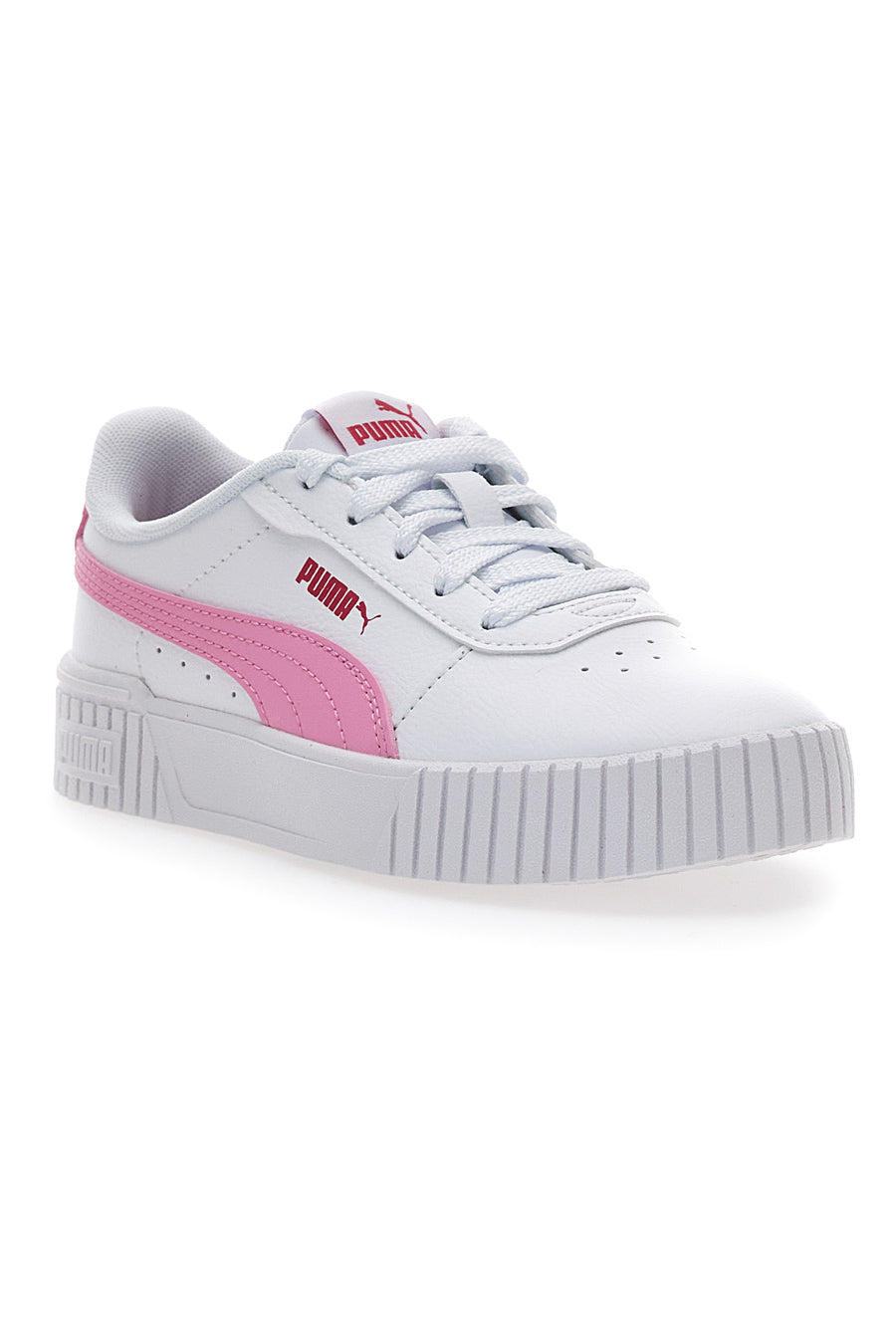 Sneakers Bianche e Rosa Con Lacci Puma Carina 2 Ps