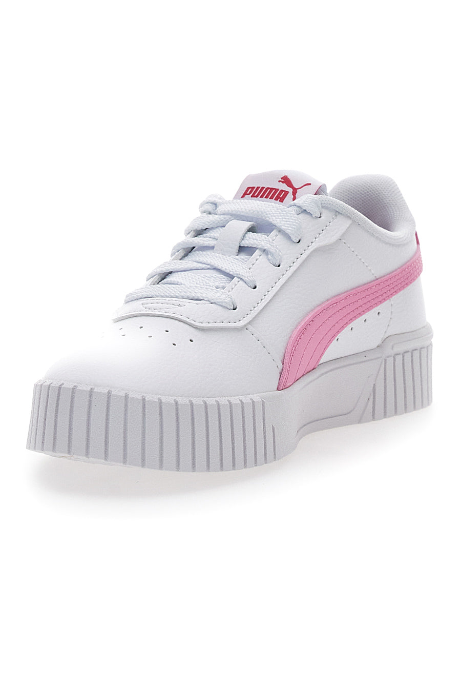 Sneakers Bianche e Rosa Con Lacci Puma Carina 2 Ps