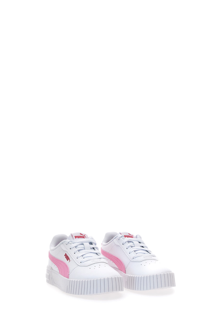 Sneakers Bianche e Rosa Con Lacci Puma Carina 2 Ps